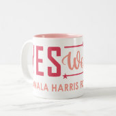 JA, WIR KAM! ZWEIFARBIGE TASSE (Vorderseite Links)