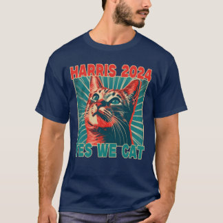 Ja, wir Katzen Katzenbesitzer Lustige Katzenlady P T-Shirt