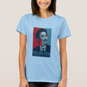 Ja wir Ken (Obama) - das Baby T der Frau - T-Shirt