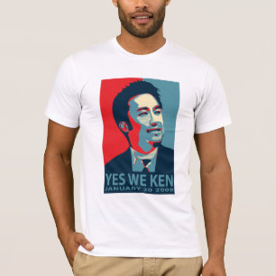 Ja wir Ken (Obama) - weißer T - Shirt - besonders