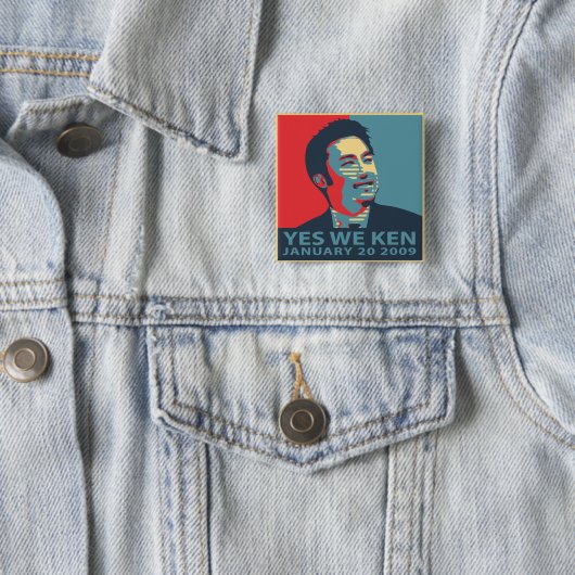 Ja wir Knopf Kens (Obama) Button (Beispiel)