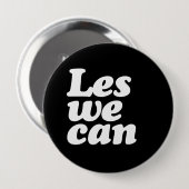 JA, WIR KÖNNEN BUTTON (Vorne & Hinten)