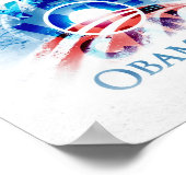 JA WIR KÖNNEN - Obama '08 Poster (Ecke)