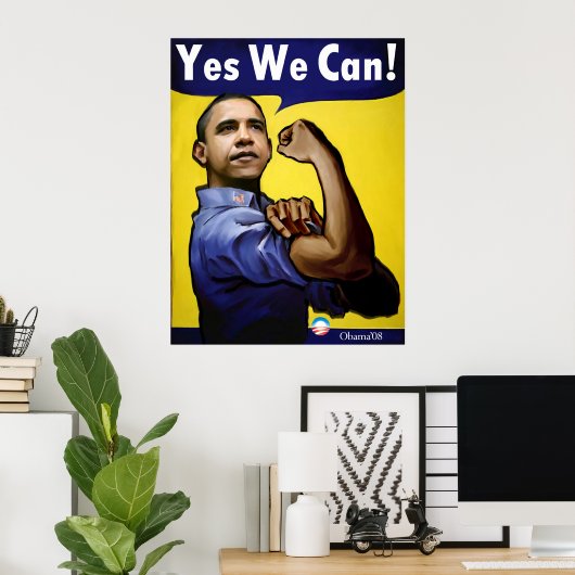 Ja, wir können! Poster (Heimbüro)