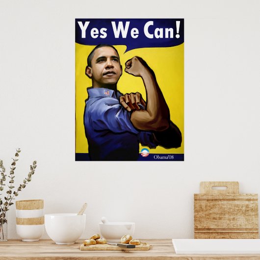 Ja, wir können! Poster (Küche)