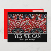 Ja, wir können_ postkarte (Vorne/Hinten)