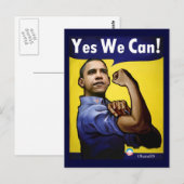 Ja, wir können! Postkarte (Vorne/Hinten)