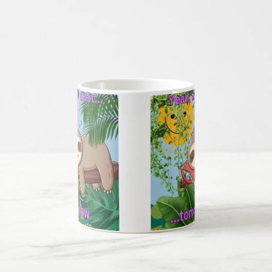 Ja, wir machen es morgen. kaffeetasse (Mittel)