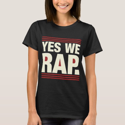 Ja wir rappen T-Shirt (Vorderseite)