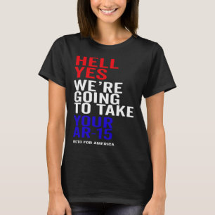 Ja, wir werden Ihre AR 15 Gewehre vor einem T-Shirt