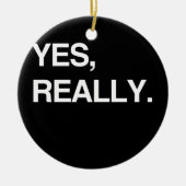 JA WIRKLICH KERAMIK ORNAMENT (Vorne)