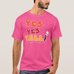Ja Yall Funny Hip Hop Mic Cool 90er Rap Music T-Shirt