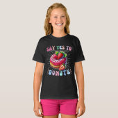 Ja zu Donuts T-Shirt (Vorne ganz)