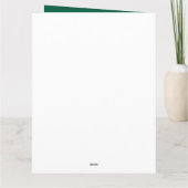 Ja zu Weihnachten! Karte (Rückseite)