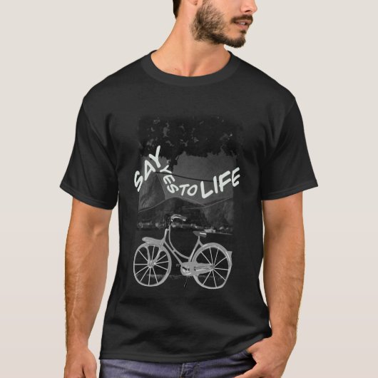 Ja zum Leben sagen T-Shirt (Vorderseite)
