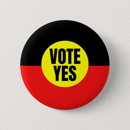 Ja zur Abstimmung im Parlament Button (Vorderseite)