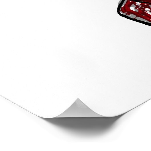 Ja zur Apathie Poster (Ecke)