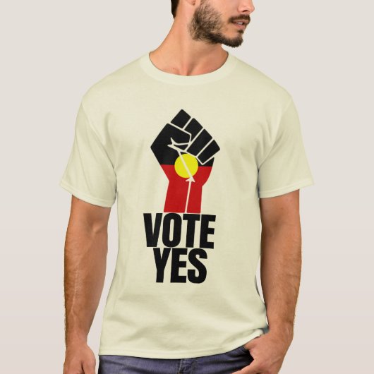Ja zur Stimme - Ja, Australien T-Shirt (Vorderseite)