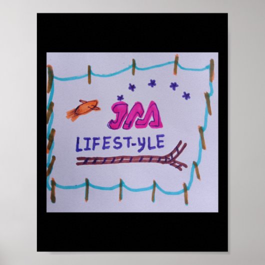 Jaa Lifestyle Company Logo-Präsentation Poster (Vorne)