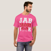 Jab Cross Hook Kickboxing Kickboxer T-Shirt (Vorne ganz)