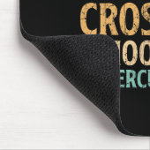 Jab Cross Hook Uppercut Boxer Arbeit Kickboxen Mäd Mousepad (Ecke)
