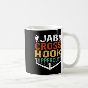 Jab Cross Hook Uppercut Boxer Workout Männer Fraue Kaffeetasse