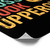 Jab Cross Hook Uppercut Boxer Workout Männer Fraue Poster (Ecke)