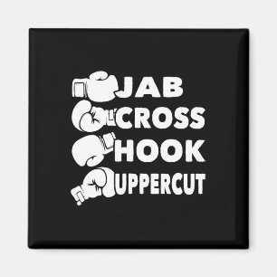 Jab Cross Hook Uppercut - Boxsport Liebhaber Fitne Magnet