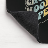 Jab Cross Hook Uppercut Retro-Boxkampf Kampfsport Mousepad (Ecke)