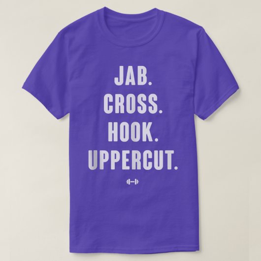 Jab Cross Hook Uppercut T-Shirt (Design vorne)