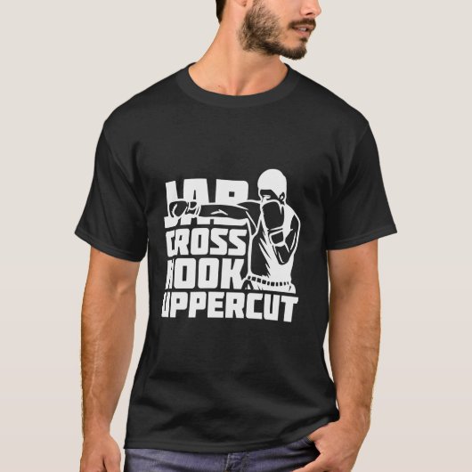 Jab Cross Hook Uppercut T-Shirt (Vorderseite)