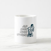 Jab Hook Cross Uppercut Boxen für Boxer Männer Jun Kaffeetasse (Mittel)