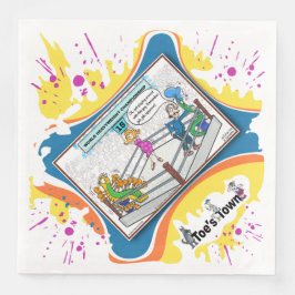 Jab Jab Uppercut | Encouragement Dinner Napkin Serviette