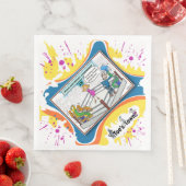 Jab Jab Uppercut | Encouragement Dinner Napkin Serviette (Beispiel)