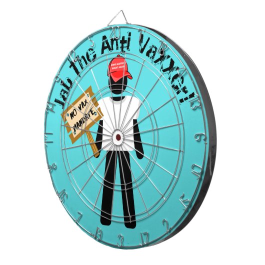 Jab The Anti-Vaxxer - Das Dart-Spiel Dartscheibe (Vorderseite rechts)