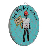 Jab The Anti-Vaxxer - Das Dart-Spiel Dartscheibe (Vorderseite Links)