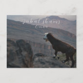 Jabal shams oman postcard postkarte (Vorderseite)