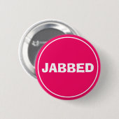 Jabbed Button (Hot Pink) (Vorne & Hinten)