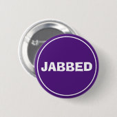 Jabbed Button (Royal Lila) (Vorne & Hinten)