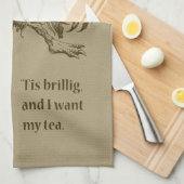 Jabberwock Kitchtuch Geschirrtuch (Viertel Falte)