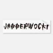 Jabberwocky Autoaufkleber (Vorne)