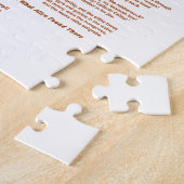 Jabberwocky Gedicht durch Lewis Carroll (schwarze Puzzle (Seite)