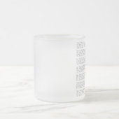 Jabberwocky Gedicht Mattglastasse (Mittel)