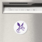 Jabberwocky Lila Magnet (In Situ (Geschirrspüler))