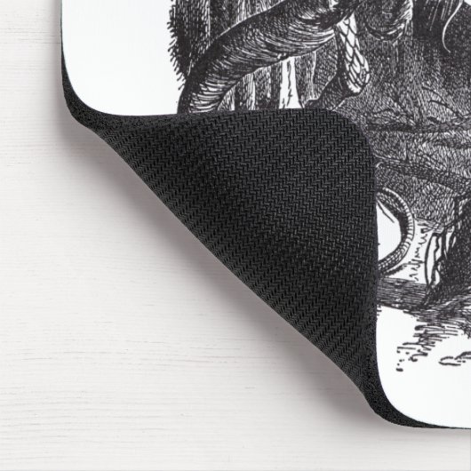 Jabberwocky Mousepad (Ecke)