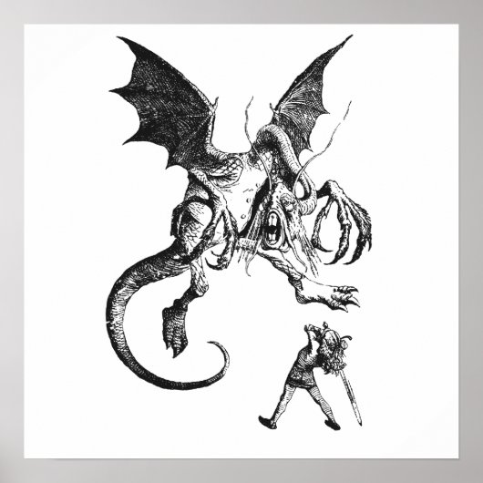 Jabberwocky Poster (Vorne)