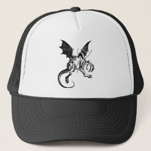 Jabberwocky Schwarzes Truckerkappe