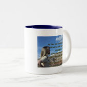 Jabez Gebet, das er ist Zweifarbige Tasse (VorderseiteRechts)