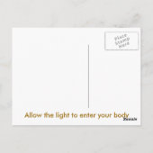 Jabez Gebet in Colorado Postkarte (Rückseite)