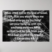 Jabez's Gebet Poster (Vorne)